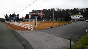 Bel Alton Motel office sign